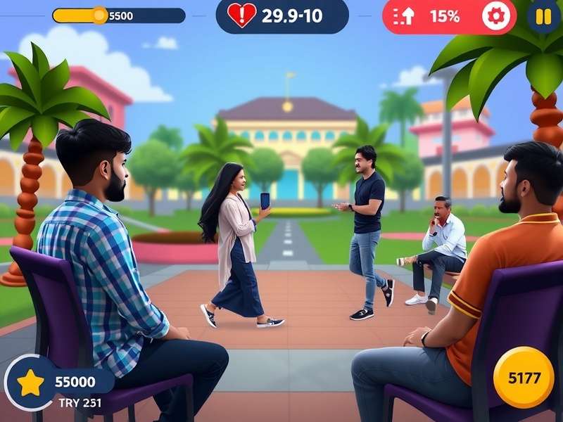 Avakin Campus Fun Gameplay Screenshot