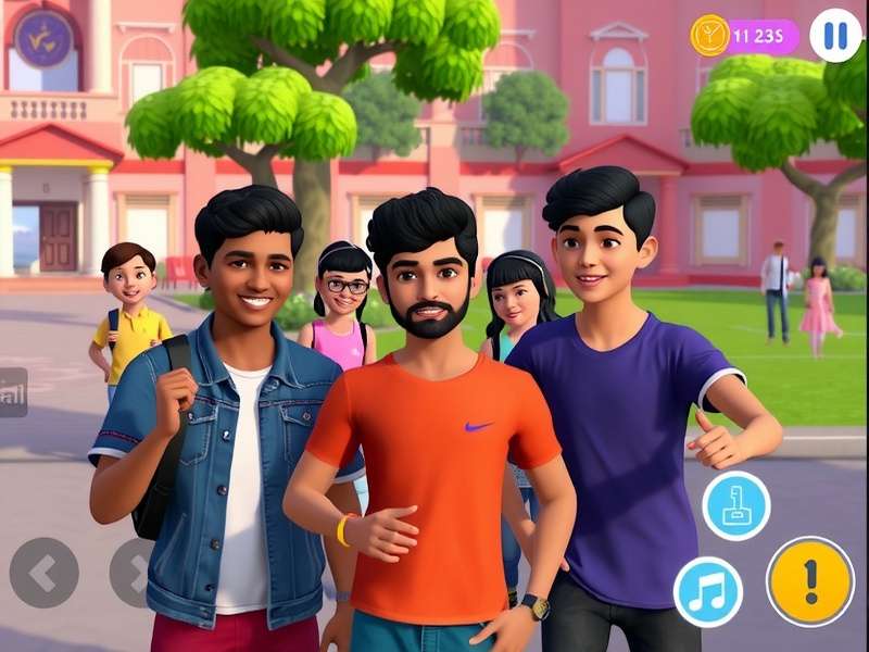 Indian Players Enjoying Avakin Campus Fun